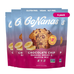 GoNanas front packaging showing product and flavor for quick identification