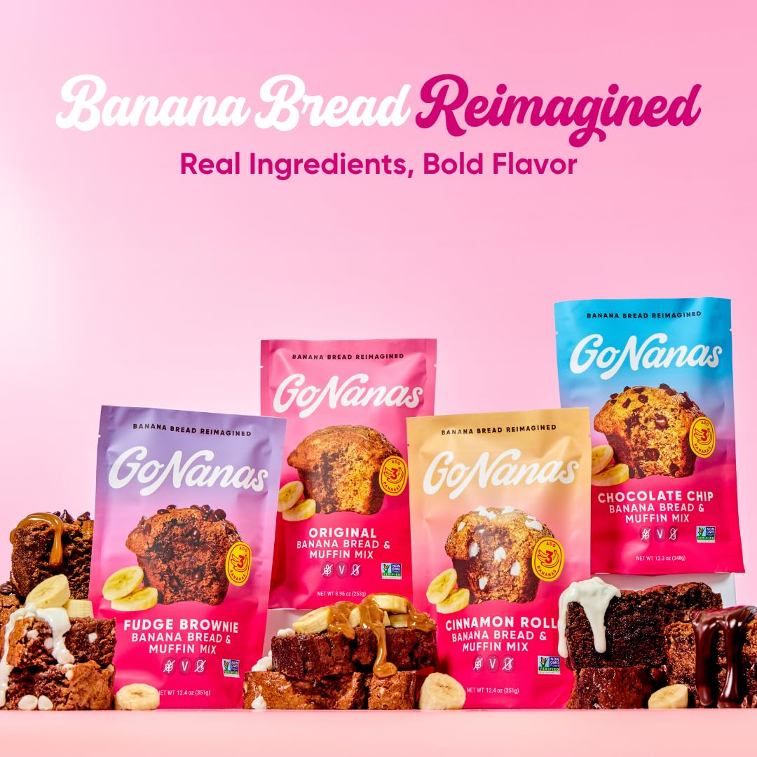 GoNanas served in a kitchen setting conveying family-friendly, everyday baking