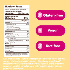 GoNanas mix powder close-up highlighting oat flour texture and allergy-friendly quality