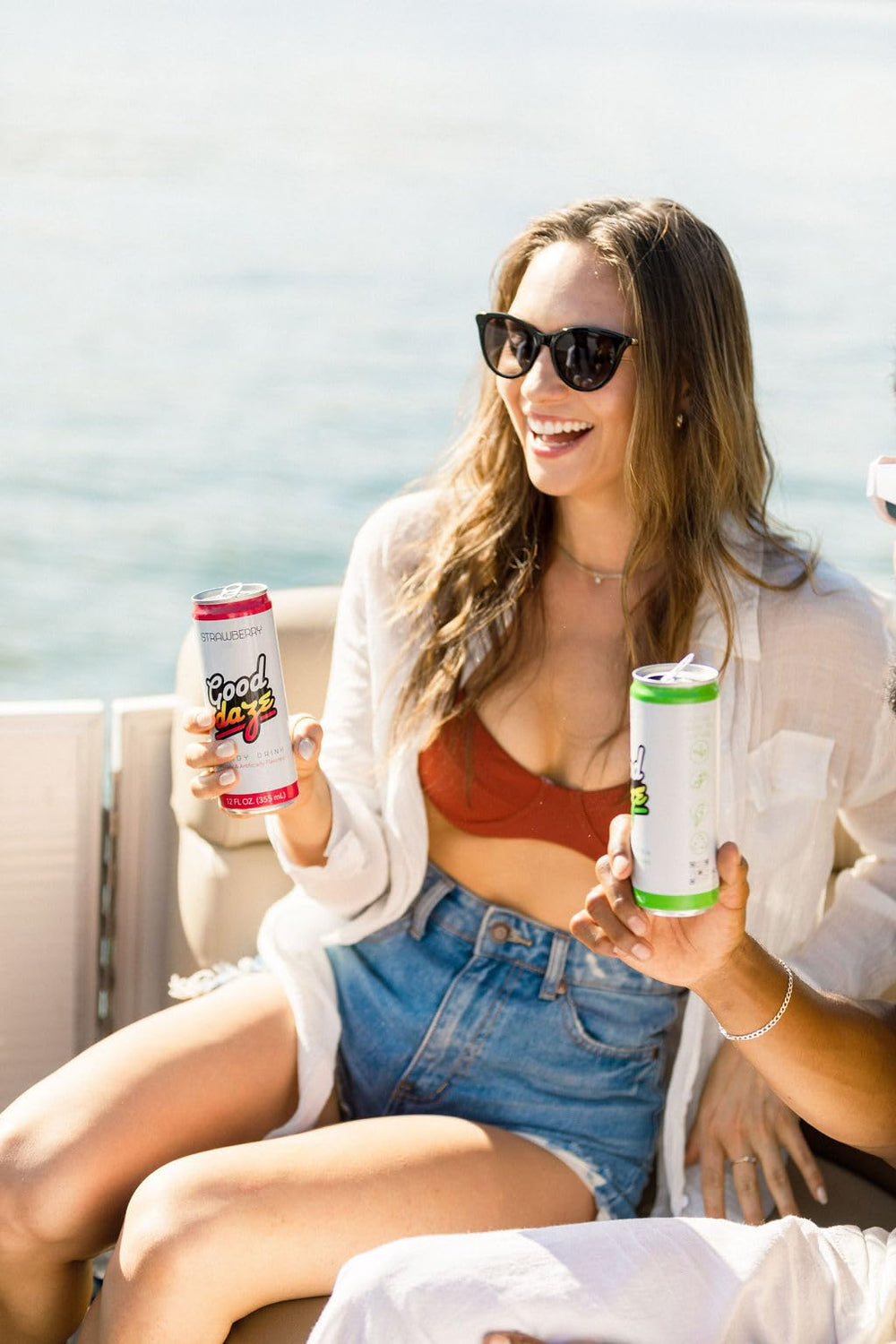 Good Daze nutrition label detail showing B vitamins and caffeine
