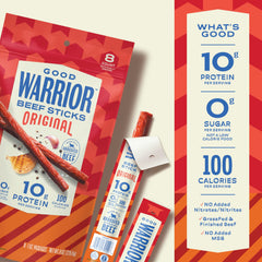 Good Warrior single unwrapped stick displayed for portion and convenience
