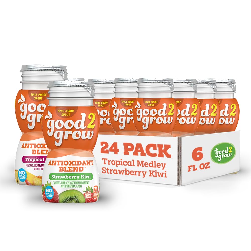 good2grow front packaging showing 24 bottles and kid-friendly design for easy storage
