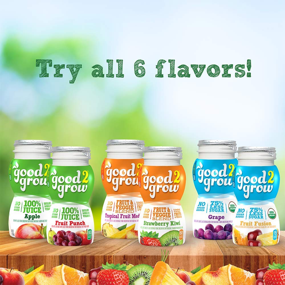 good2grow party lunchbox styling with bottles in a themed spread for easy serving and portion control