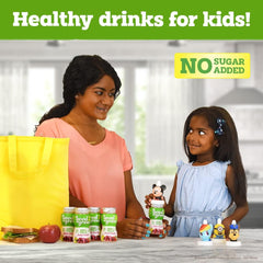 good2grow juice pouring to show rich fruit color and natural appeal