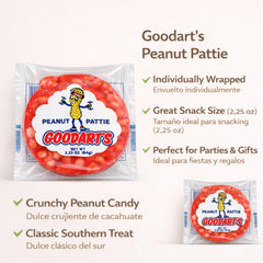 Goodart's open box interior with individually wrapped pieces for quick access