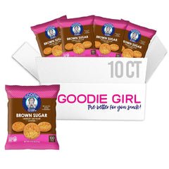 Goodie Girl front packaging showing box and branding, convenient portion control