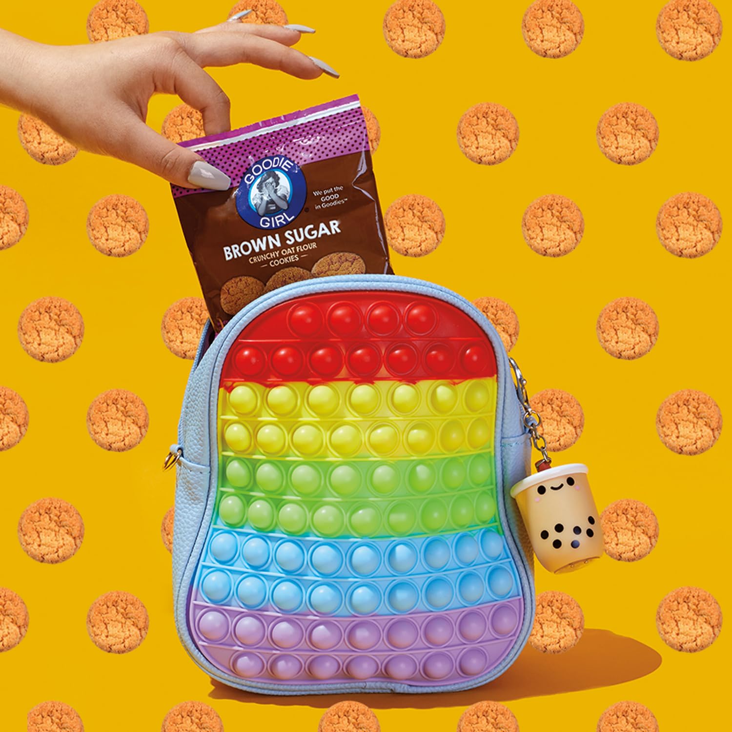 Goodie Girl cookies on a family table for quick, allergy-conscious snack moments