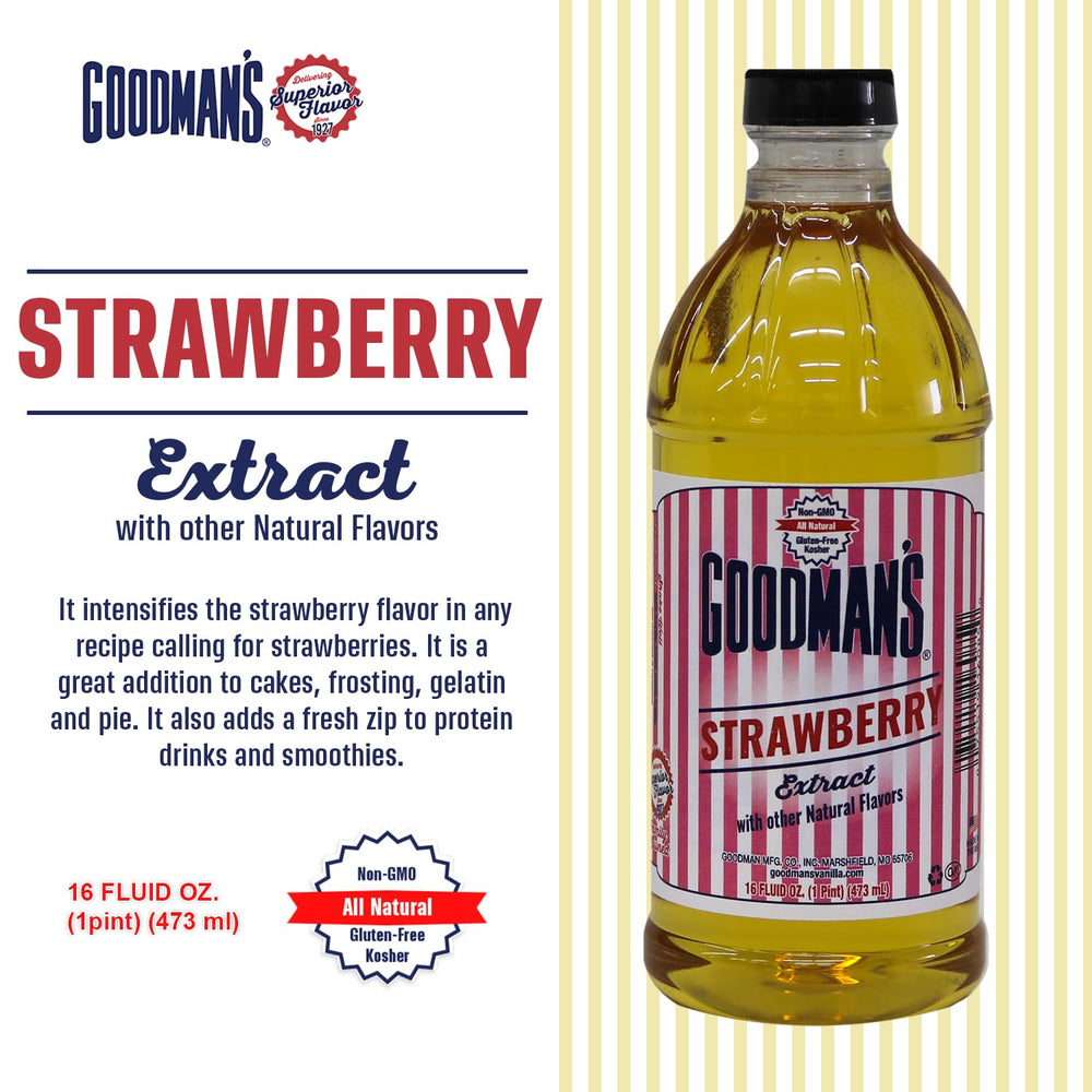 Goodman's extract being poured into a glass delivering consistent flavor