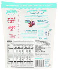 GOODPOP unwrapped freezer pop on a plate ready to eat, demonstrating portion convenience
