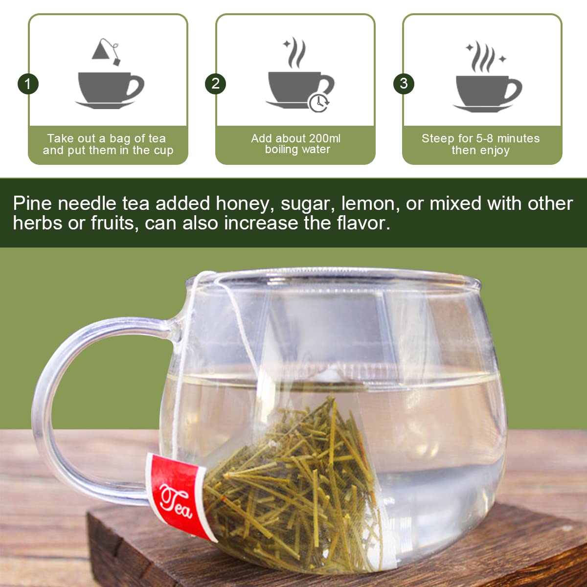 GORNVB brewing setup with kettle and teapot demonstrating easy preparation method