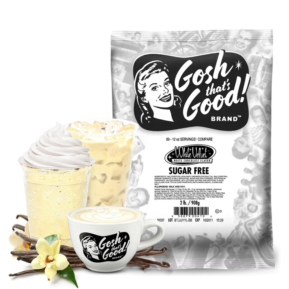 Gosh That's Good! front packaging showing 2 lb tub and product branding benefit convenience