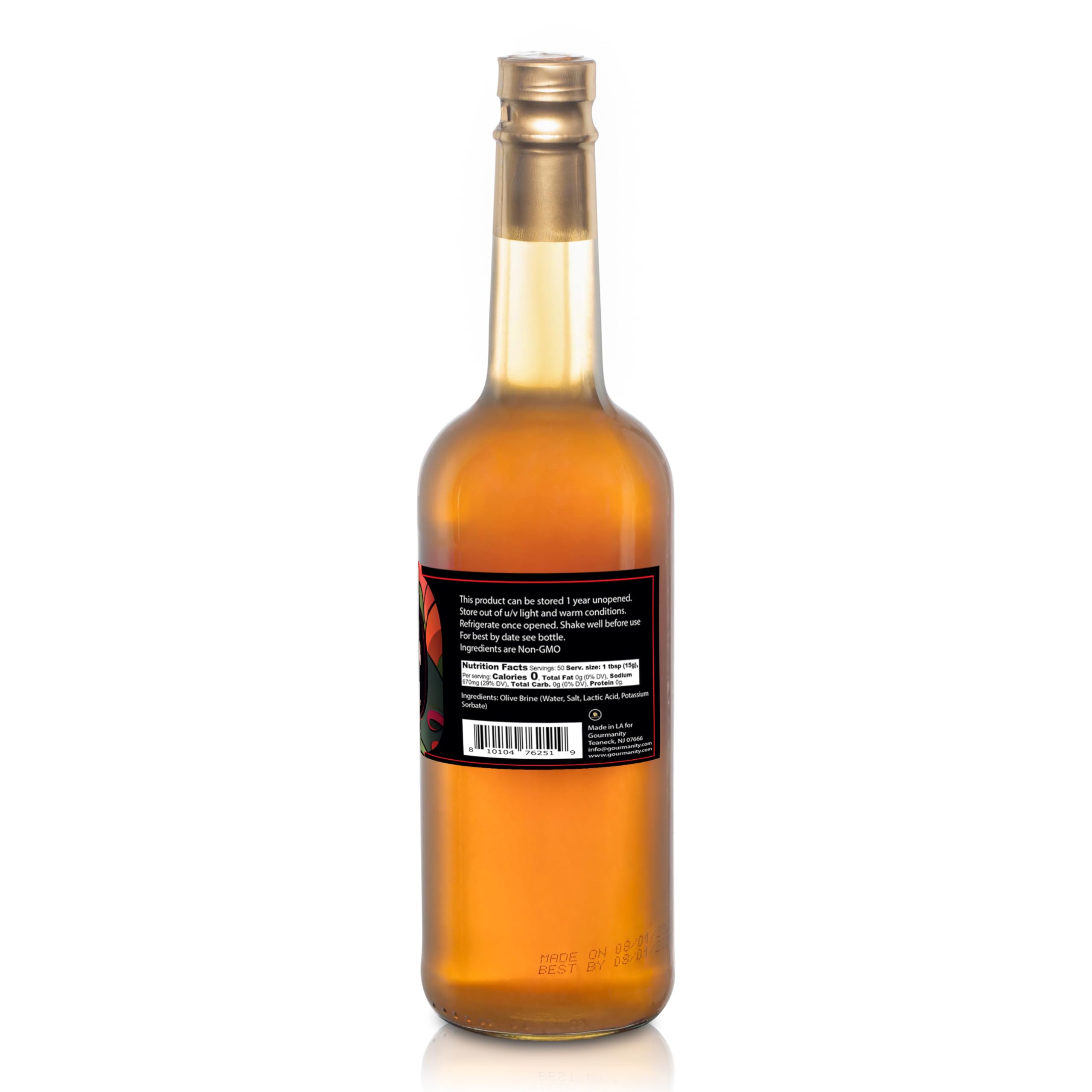 Gourmanity bottle on home bar counter showing convenience and party-ready benefit