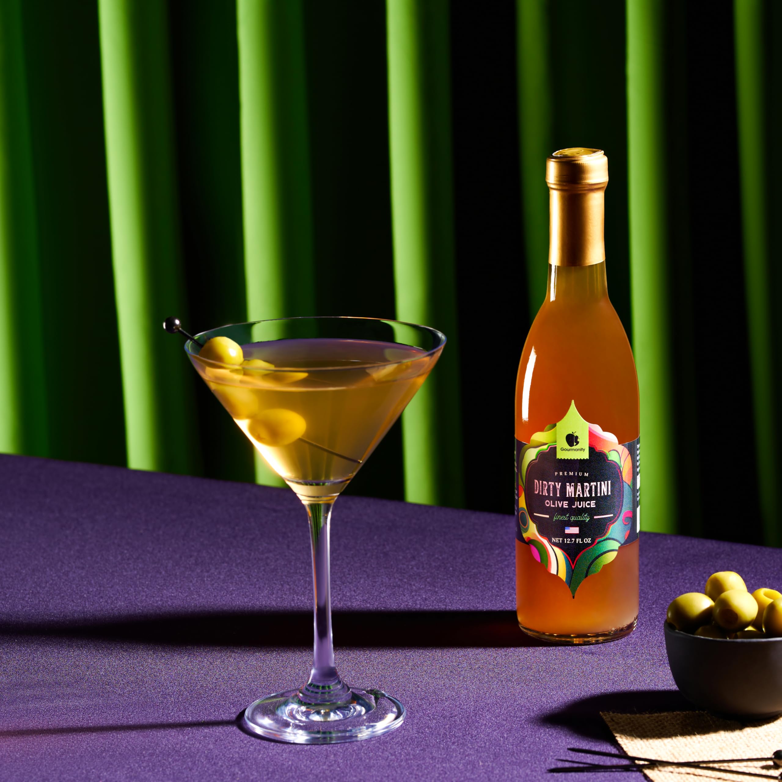 Gourmanity brine drizzled over marinade ingredients to highlight flavor-boosting use
