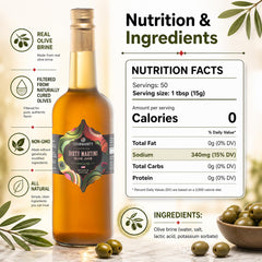 Gourmanity label close-up highlighting ingredients and non-GMO reassurance