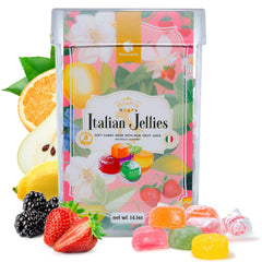 Gourmanity lucite box front view showing elegant gift-ready presentation and freshness