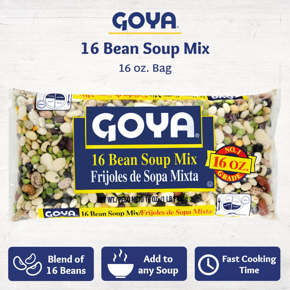 Goya cooked bean soup in bowl demonstrating warmth and satisfying comfort