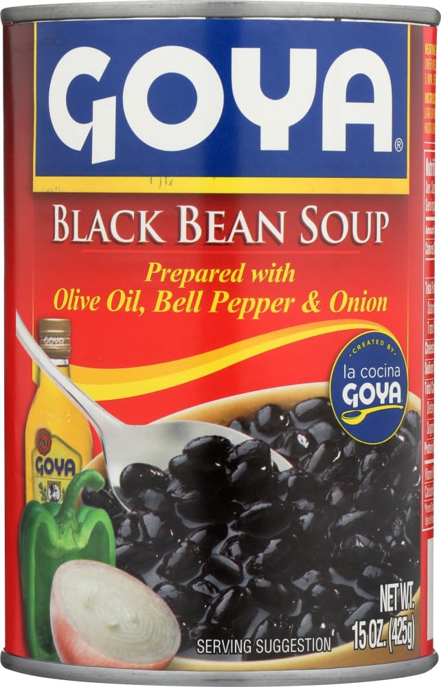 goya front packaging shows can and label with easy heating benefit