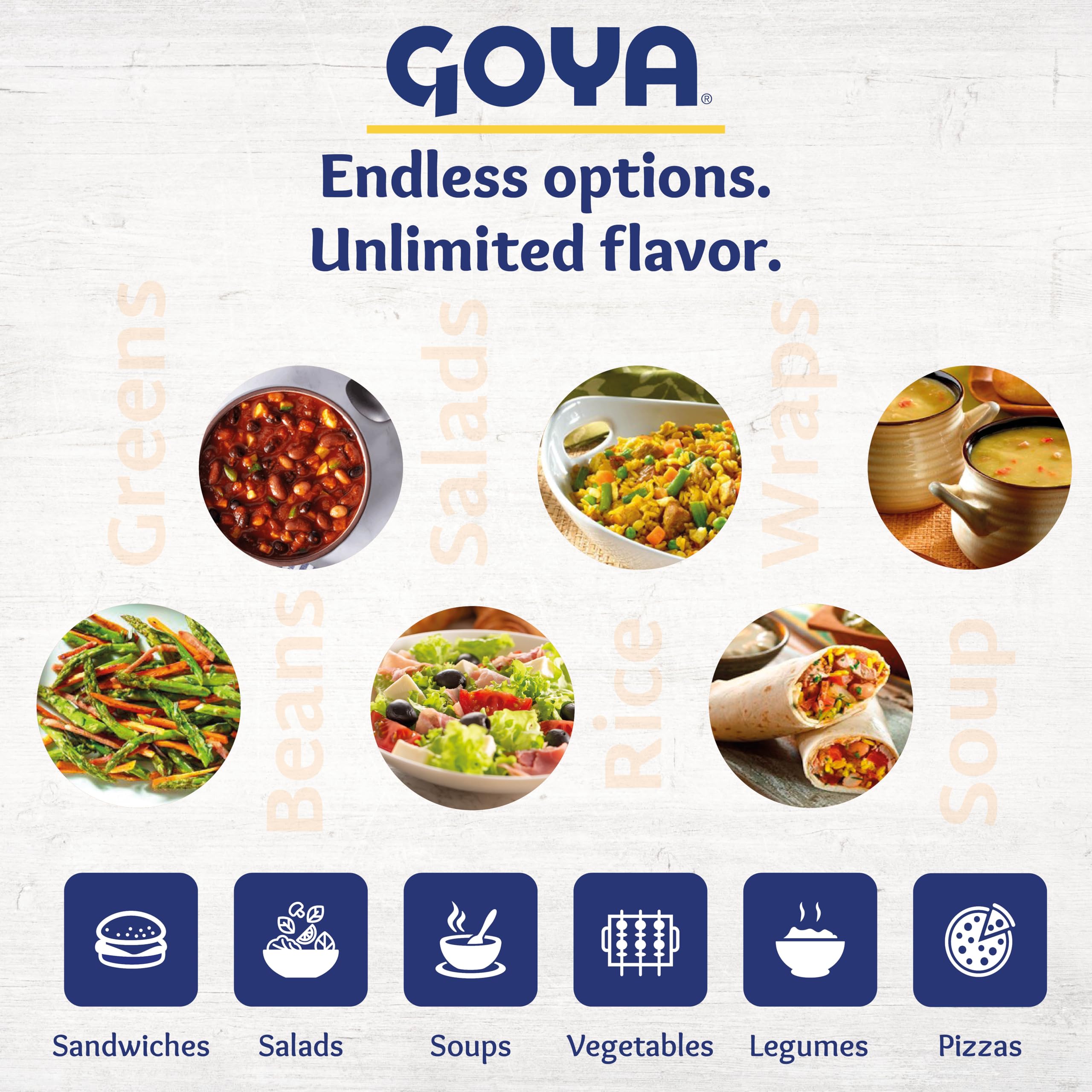 Goya product label and nutrition detail aiding informed ingredient choices