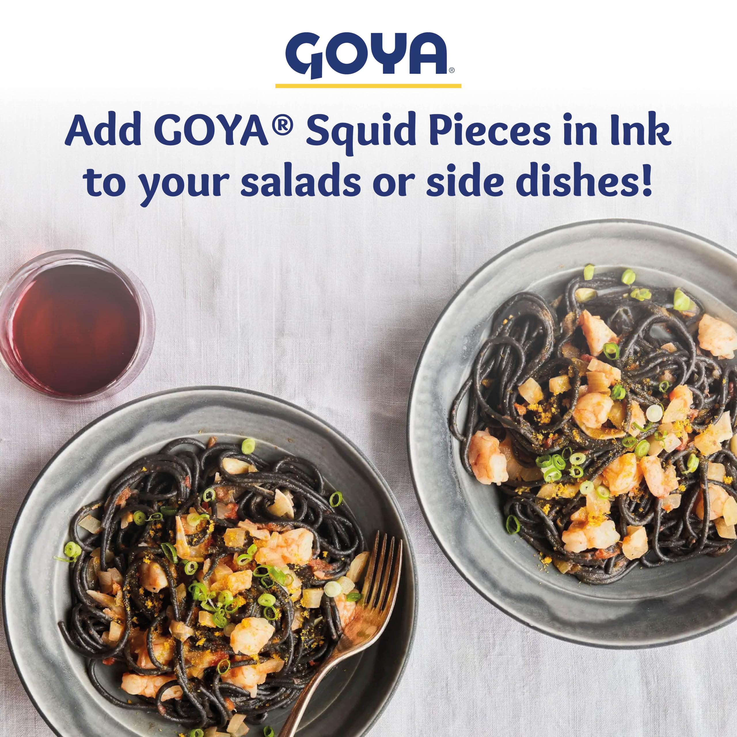 Goya can held in hand illustrating 4 oz portion size for pantry stocking