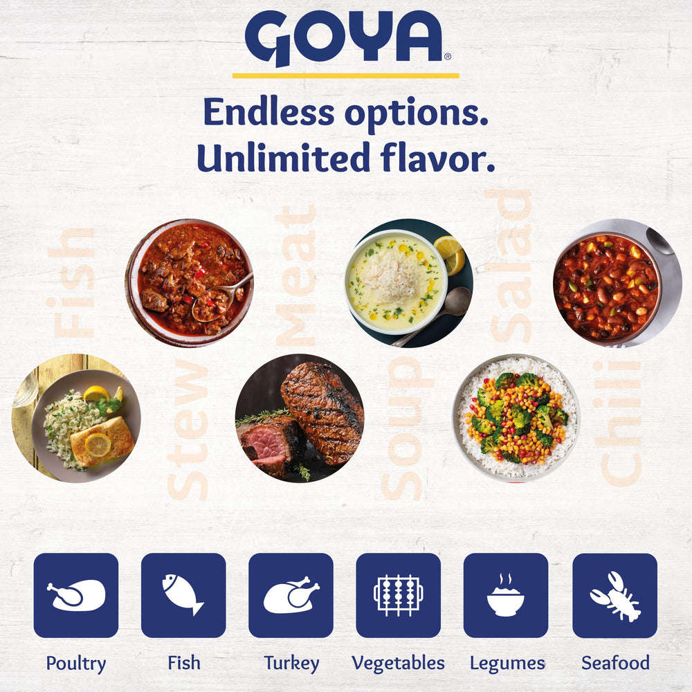 Goya Canilla bags on kitchen counter showing versatile meal prep
