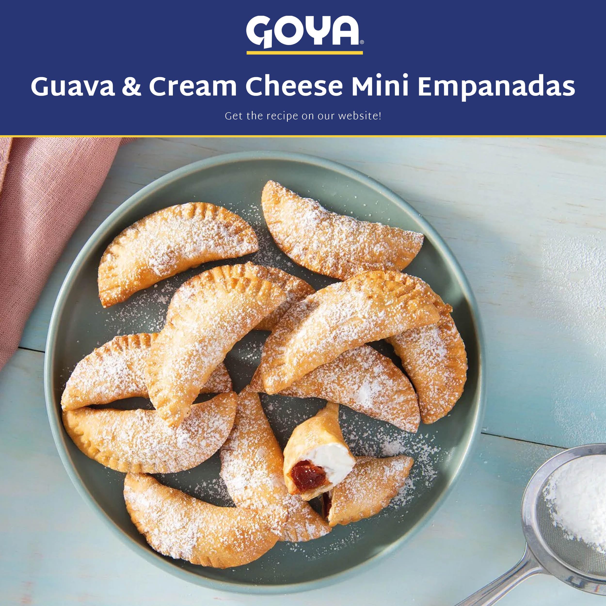 Goya guava paste label and nutrition panel showing brand information and transparency