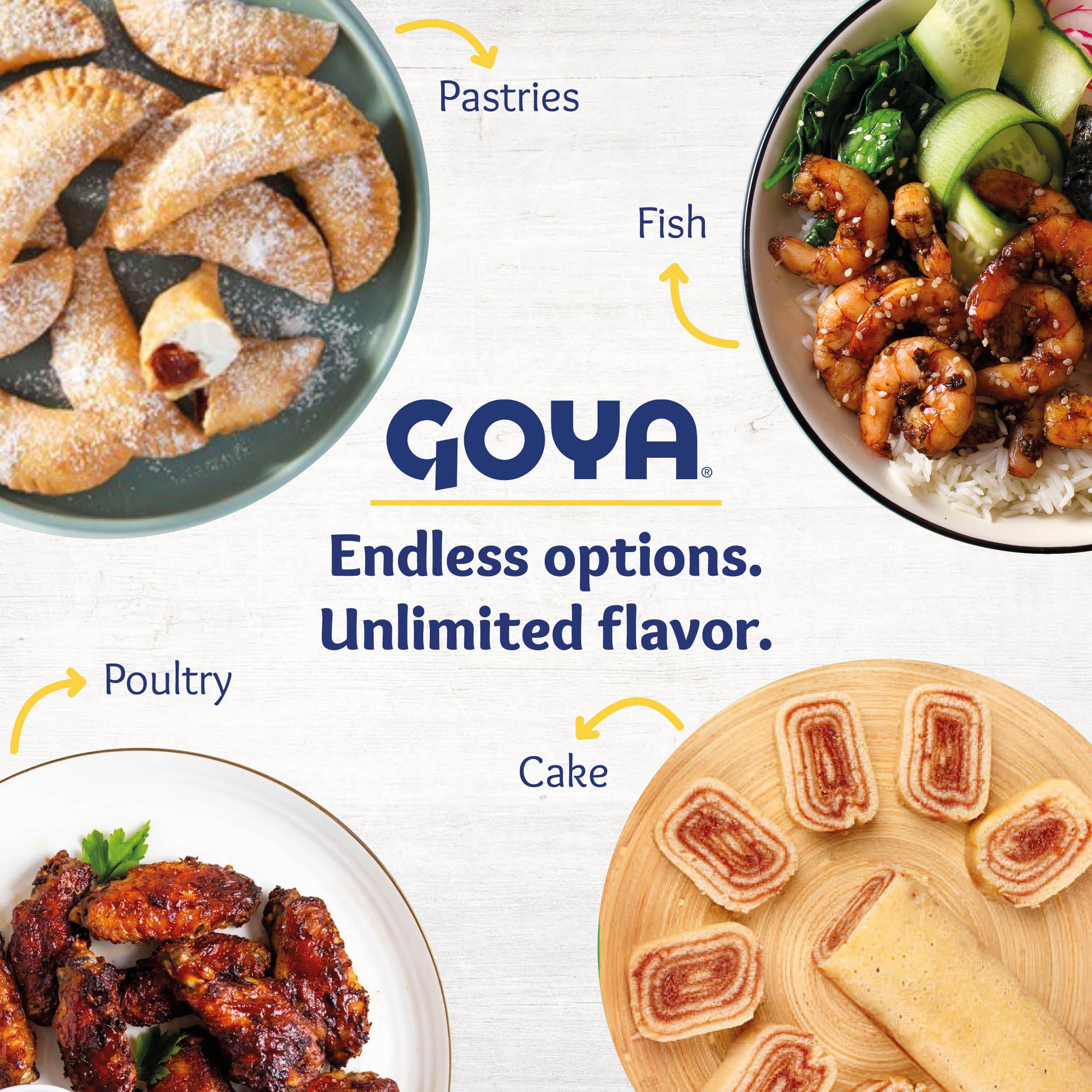 Goya guava paste served on table in lifestyle setting, perfect for entertaining