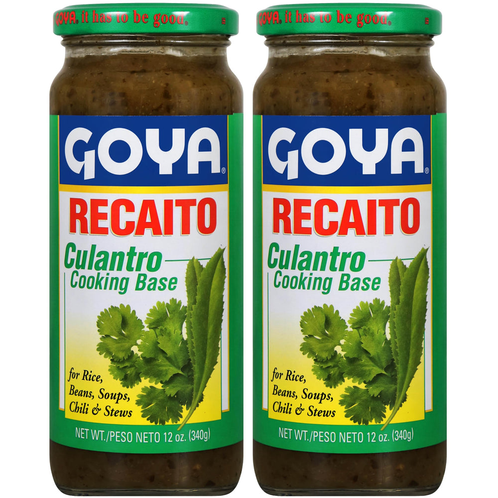 Goya Recaito front packaging showing brand and product benefits