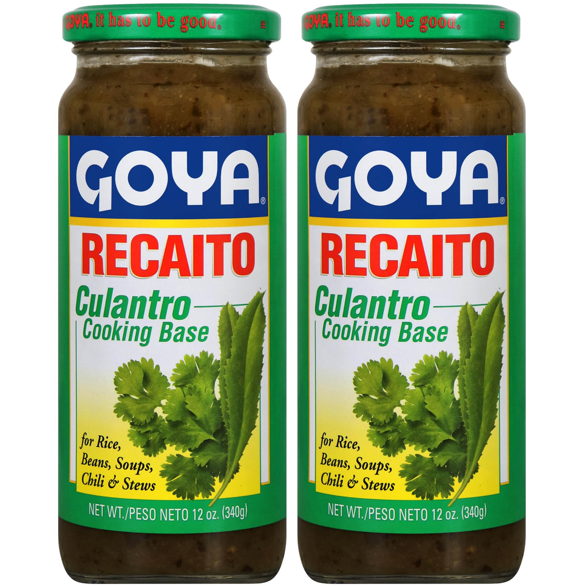 Goya Recaito front packaging showing brand and product benefits