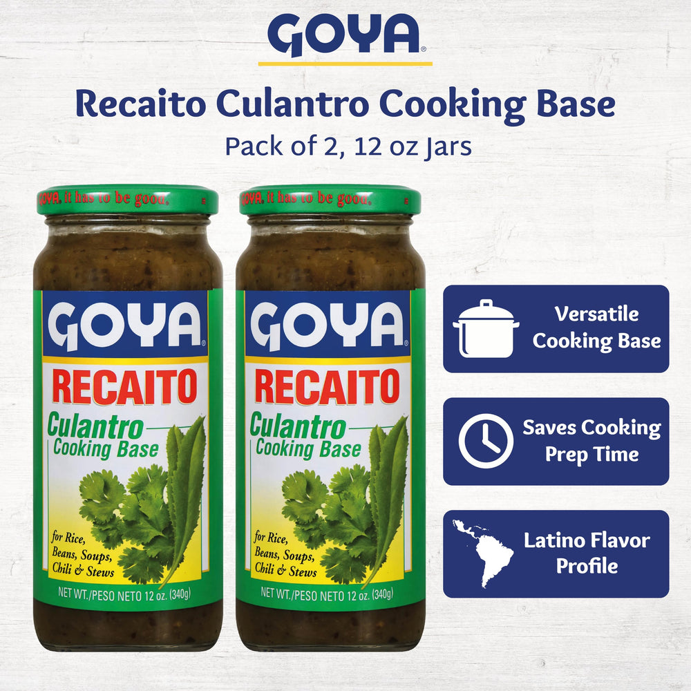 Goya Recaito open tub texture highlighting smooth herb base benefit