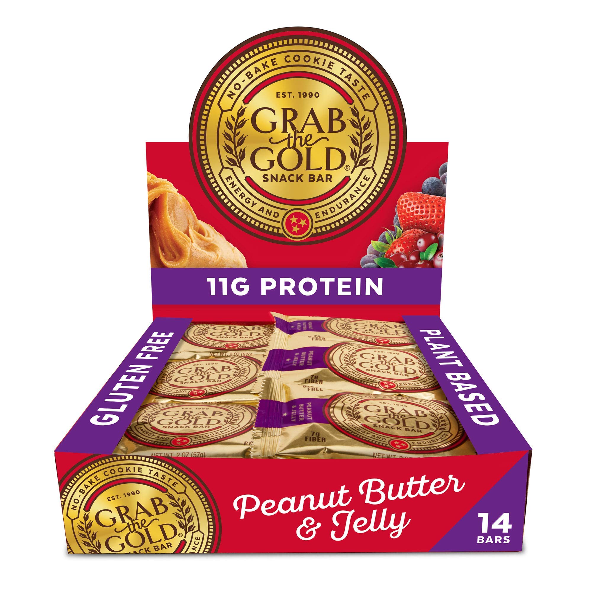 Grab The Gold front packaging showing 14-count box and easy grab convenience
