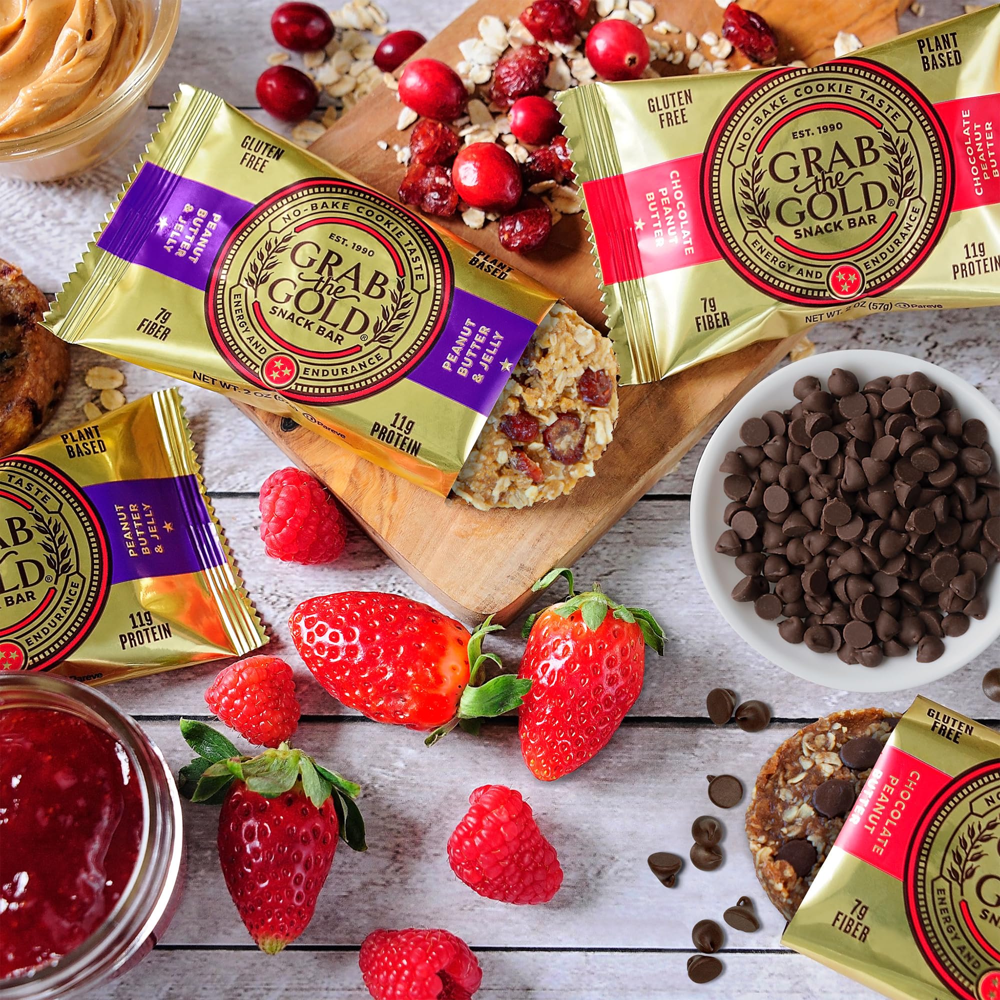Grab The Gold nutrition label detail highlighting clean, transparent ingredients