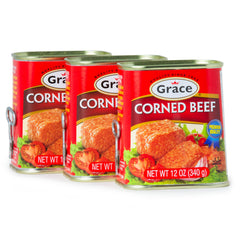 Grace front packaging showing 12oz can and clear brand label, easy pantry choice