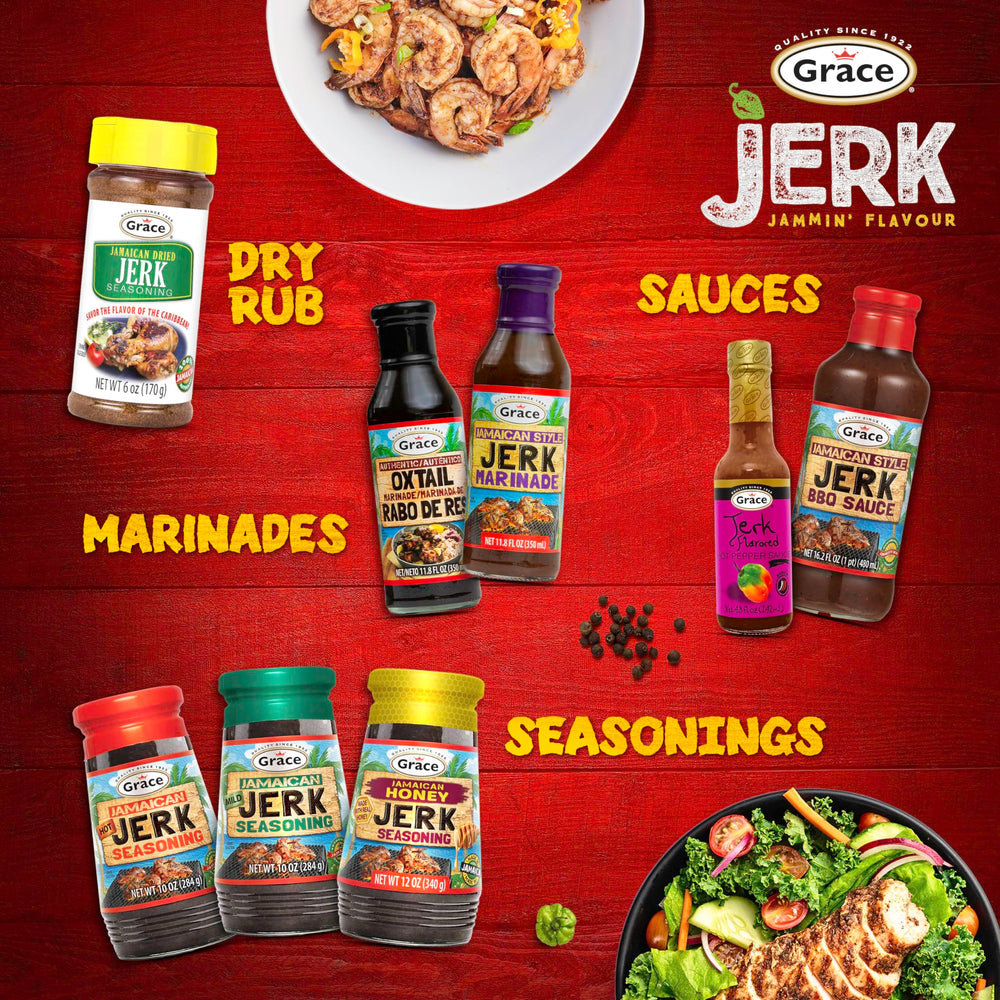 Backyard BBQ scene with Grace seasoning used on skewers showing relaxed entertaining benefit