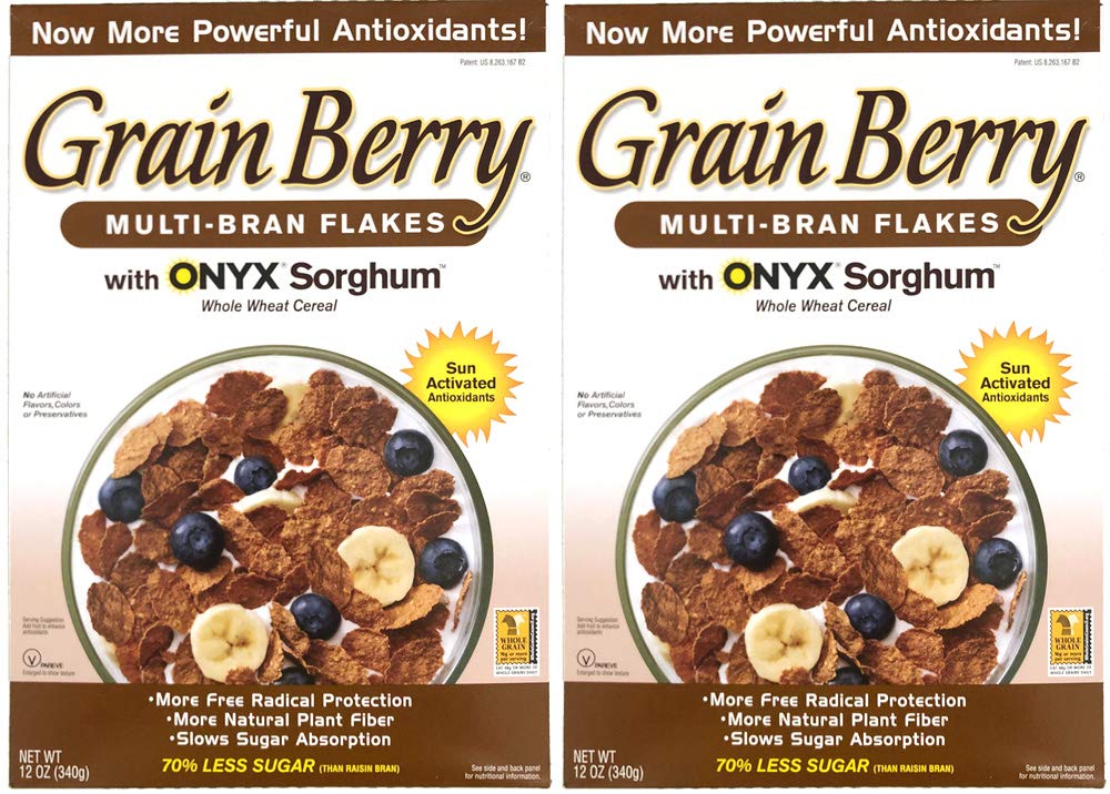 Grain Berry front packaging showing product features and certifications for informed choice