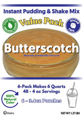 GramZero powder close-up texture of butterscotch mix highlighting smooth blend for creamy results