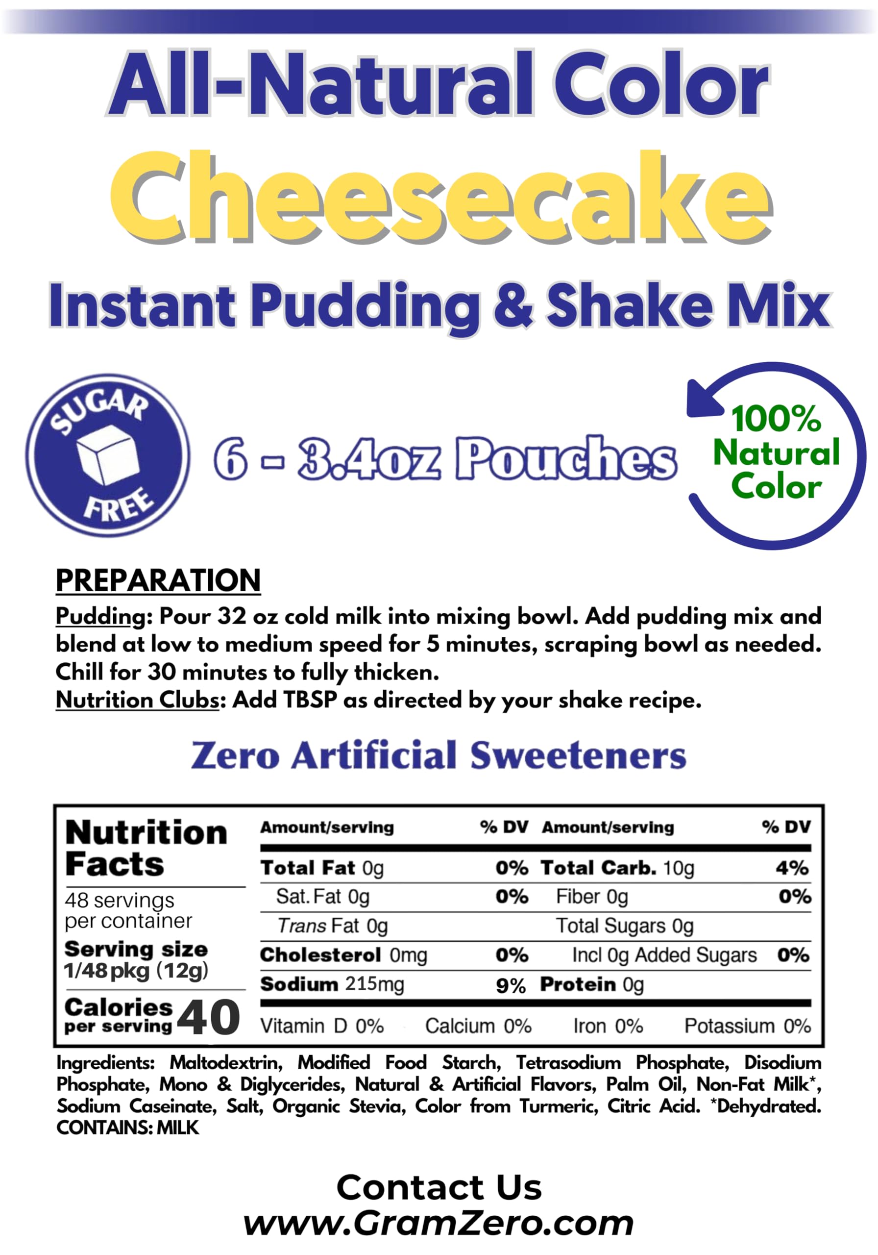 GramZero prepared cheesecake pudding in bowl with creamy texture benefit
