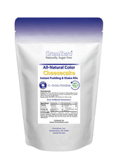 GramZero cheesecake pudding mixed into shake highlighting creamy flavor boost