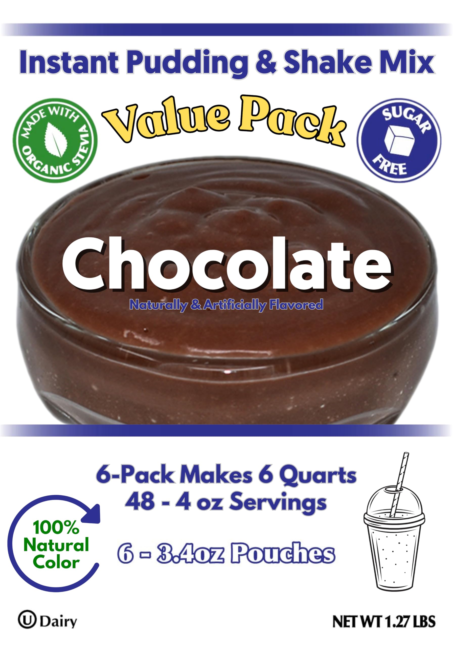 GramZero prepared chocolate pudding in a bowl, creamy low‑carb dessert