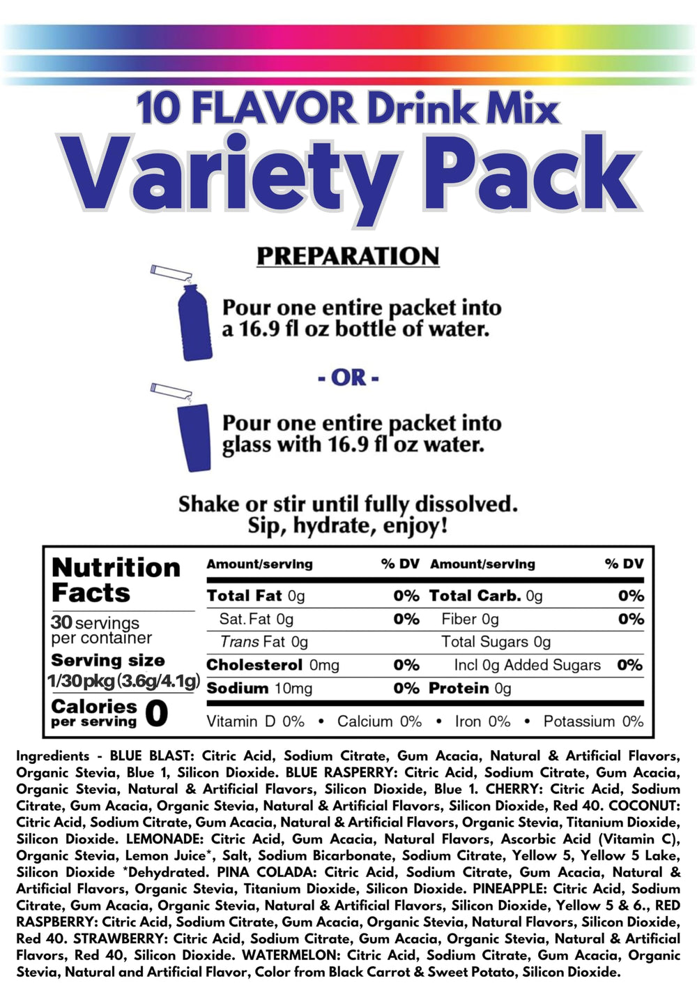 GramZero stick used in a loaded tea kit to-go offering consistent portion control