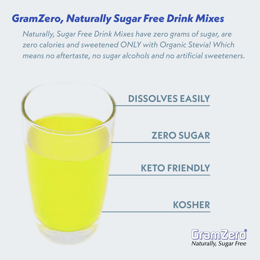 GramZero pineapple iced drink in summer setting suggesting delightful refreshment