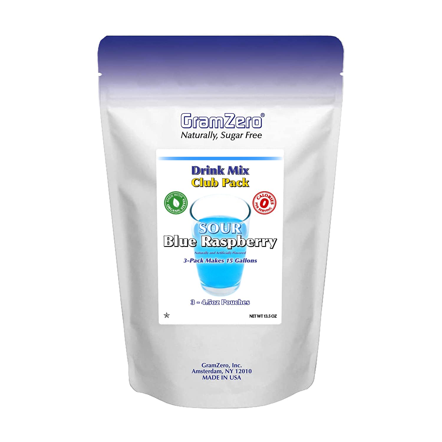 GramZero front packaging showing product and keto-friendly label
