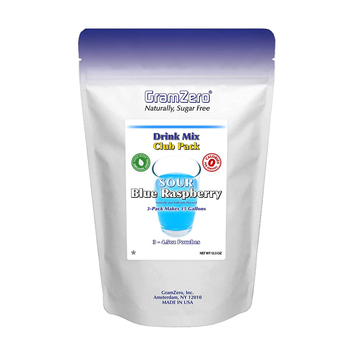 GramZero front packaging showing product and keto-friendly label