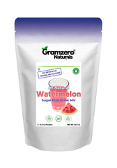 GramZero front packaging showing watermelon flavor and sugar-free benefit