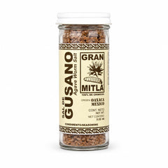 Gran Mitla jar front showing label and jar benefits