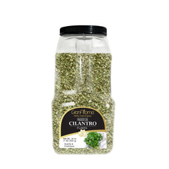 GranAroma front packaging showing 1 lb shaker jar and label benefit