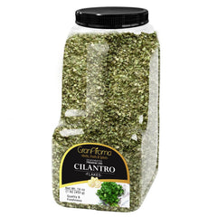 GranAroma shaker top pouring flakes for easy seasoning control