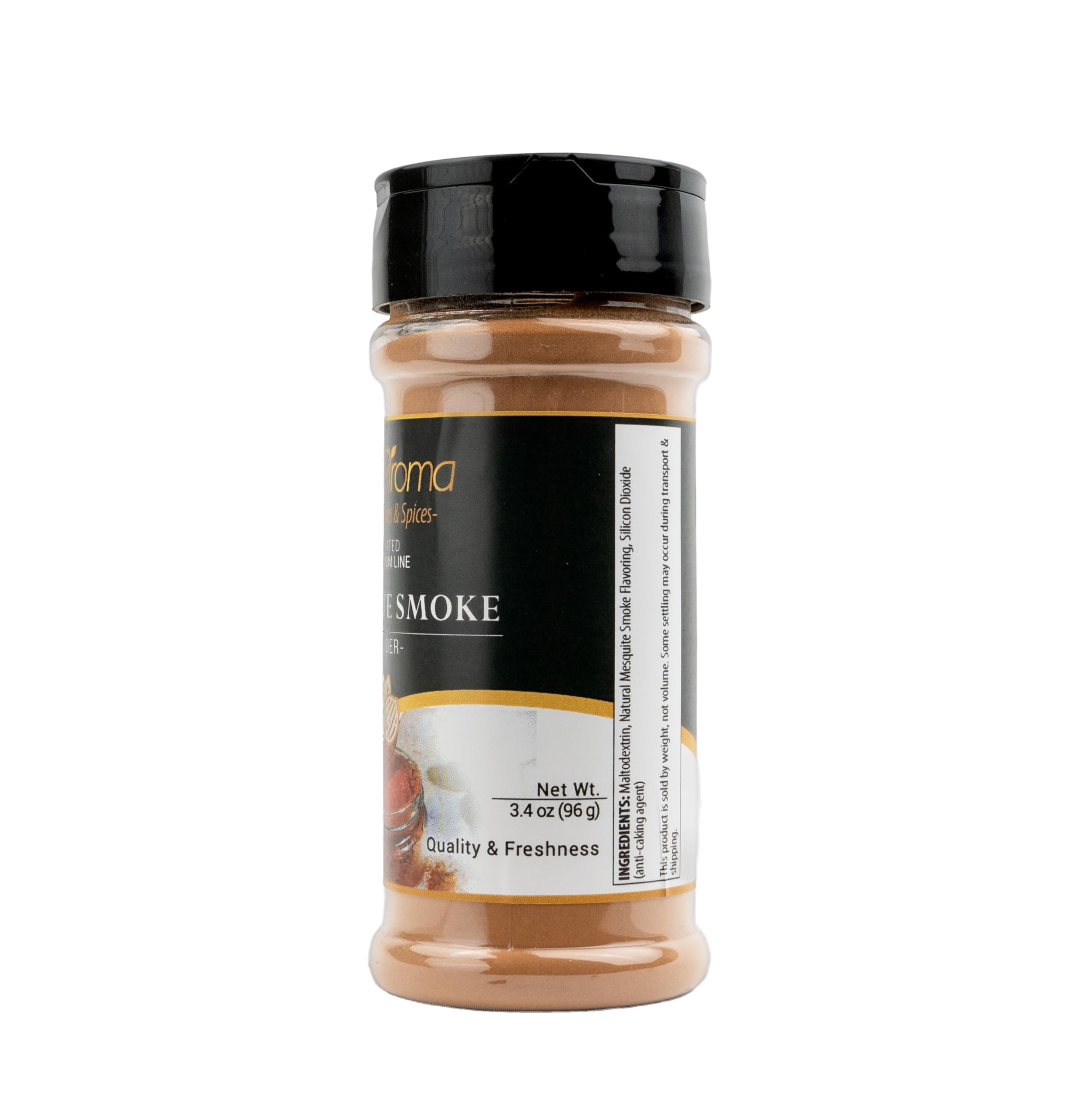 GranAroma open jar with powder ready to use for quick smoky flavor