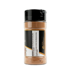 Close-up of GranAroma mesquite powder texture highlighting easy sprinkling benefit