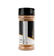 GranAroma powder rubbed on steak creating deep grilled crust benefit