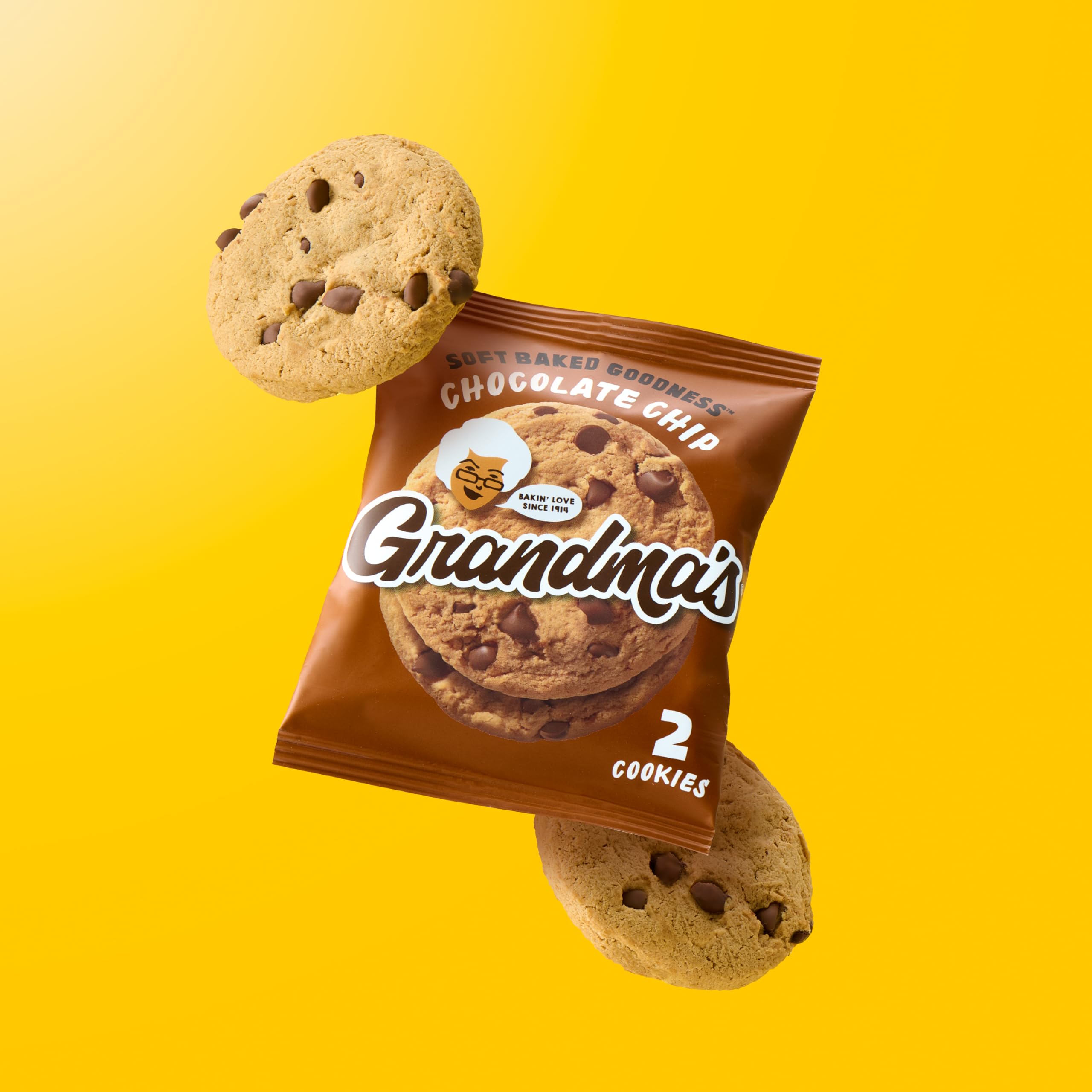 Grandma's cookies displayed in a breakroom demonstrating workplace snack solution